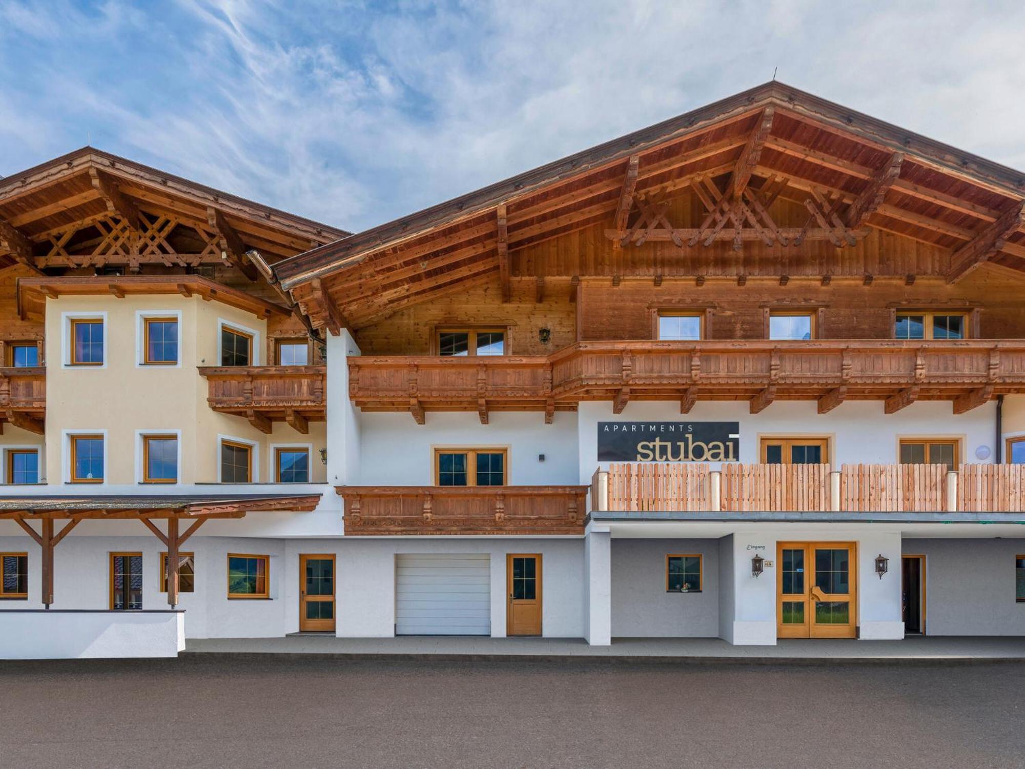 Lovely Apartment In Neustift Im Stubaital With Mountain View Exteriör bild